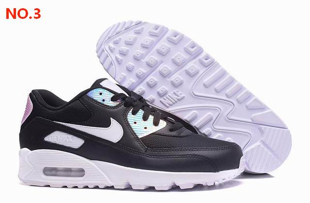 Nike Air Max 90 Mens Shoes Black No.3;
